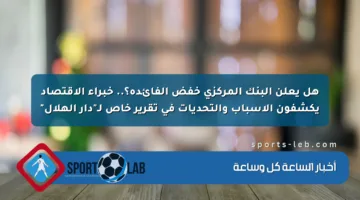 هل يعلن البنك المركزي خفض الفائدة؟.. خبراء الاقتصاد يكشفون الأسباب والتحديات في تقرير خاص لـ”دار الهلال”